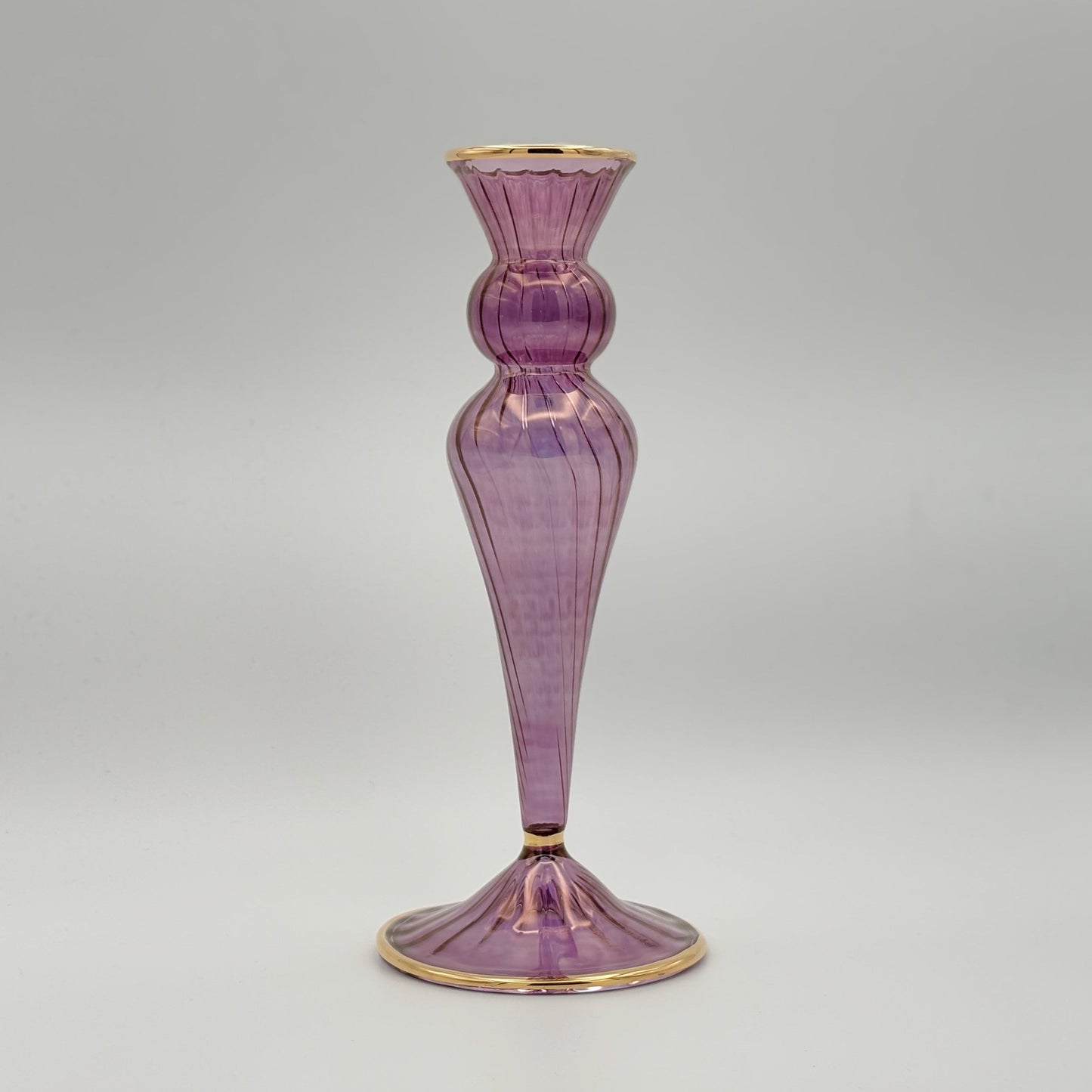 Blown Glass Vase - Cleopatra Magenta