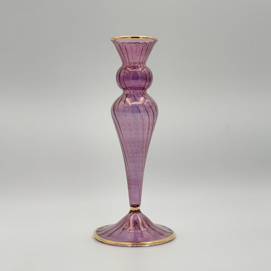 Blown Glass Vase - Cleopatra Magenta