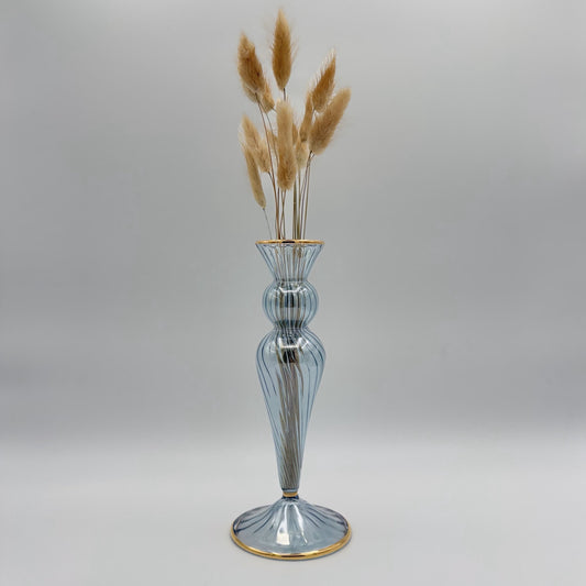 Blown Glass Vase - Cleopatra Teal