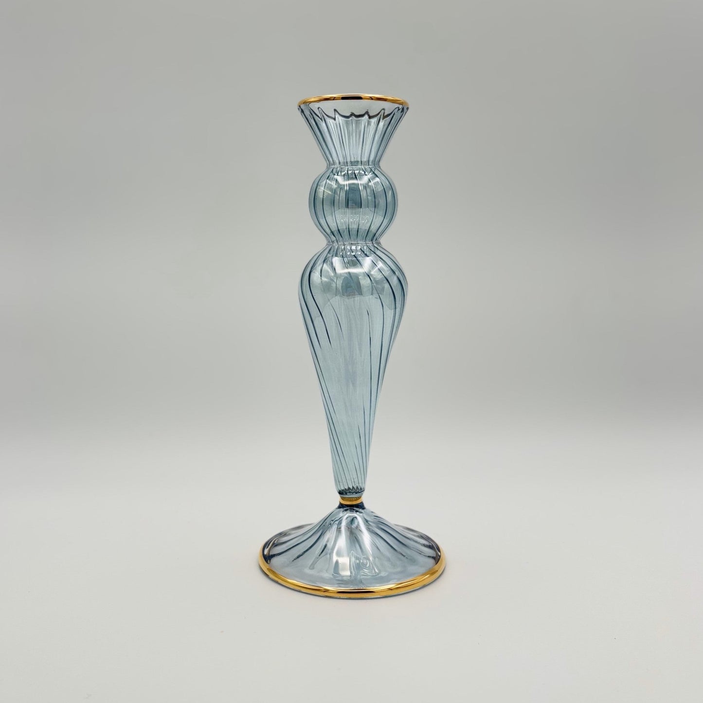 Blown Glass Vase - Cleopatra Teal