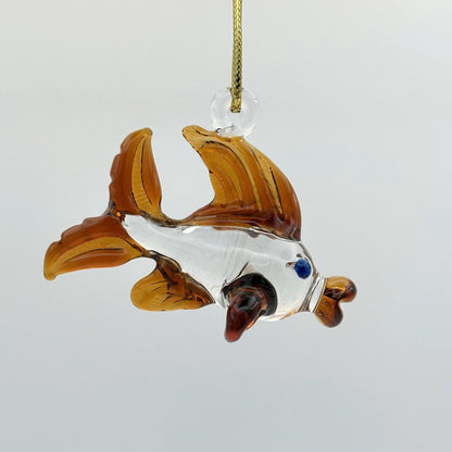 Handcrafted Glass Ornament - Fish