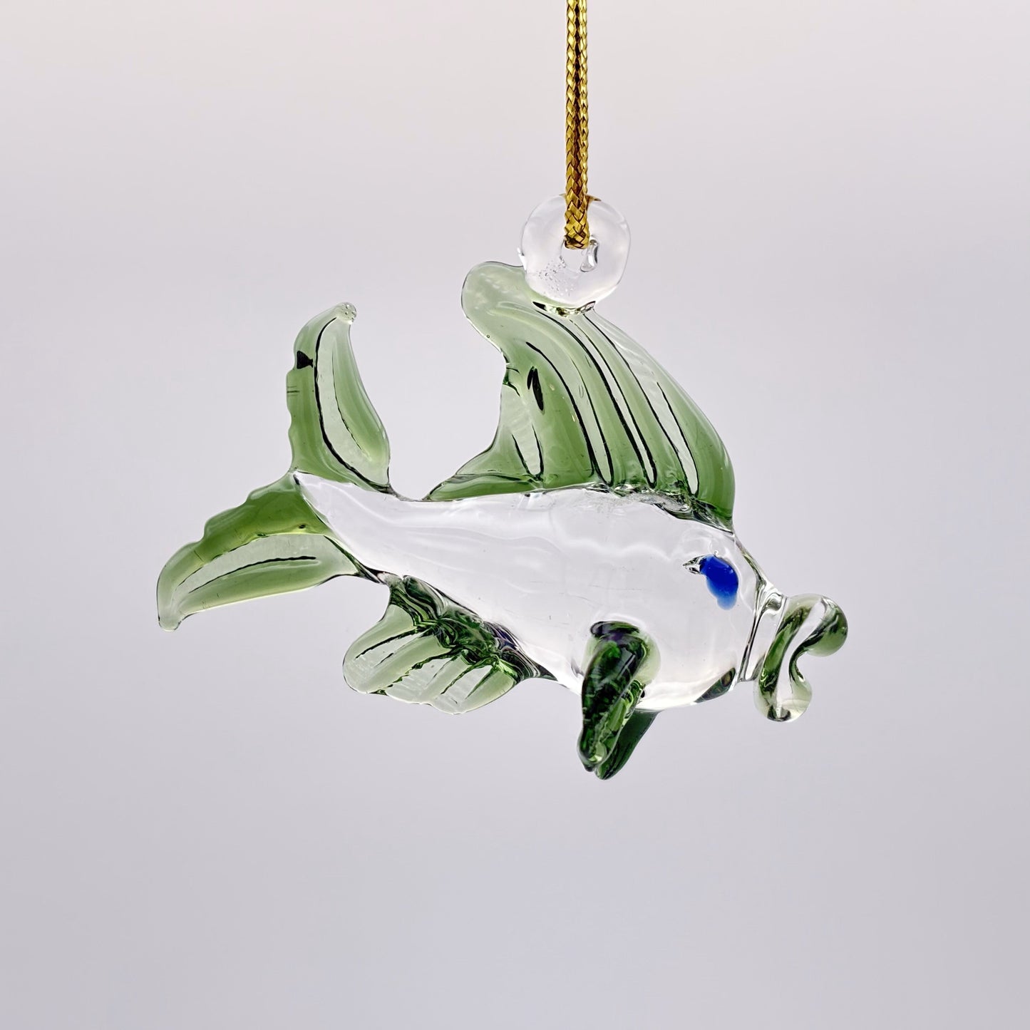 Handcrafted Glass Ornament - Fish