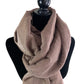 Handwoven Linen Scarf - Brown