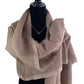 Handwoven Linen Scarf - Brown