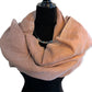 Handwoven Linen Scarf - Chestnut