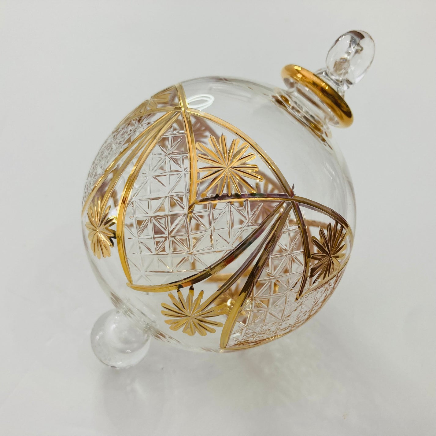 Blown Glass Ornament - Polaris Gold – Dandarah