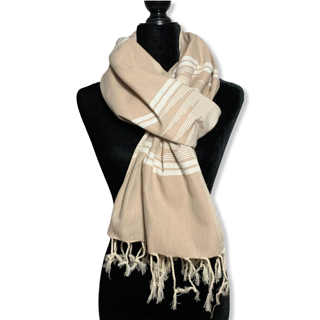 Handwoven outlet Scarf, cotton